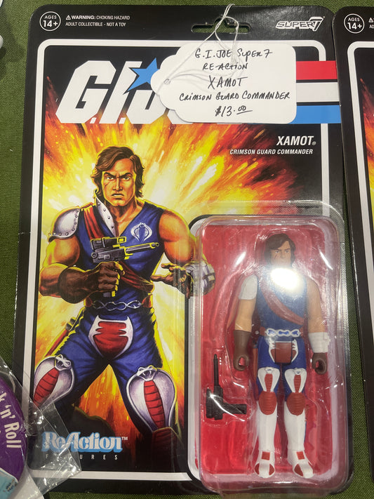 GI Joe Reaction XAMOT Caimson Guard Commander