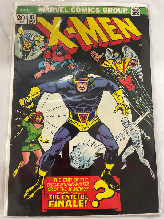 X-Men vol. 1 #87  vs. Mutant-Master