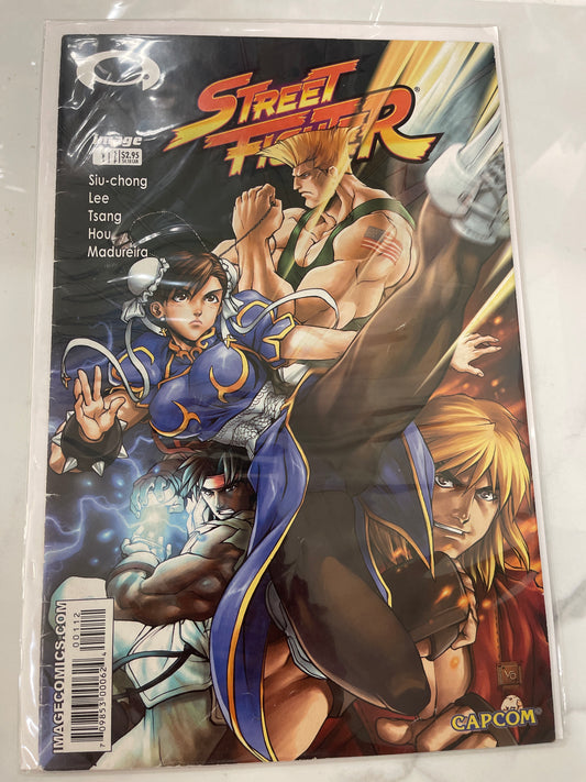 Street Fighter #1  2nd printing variant