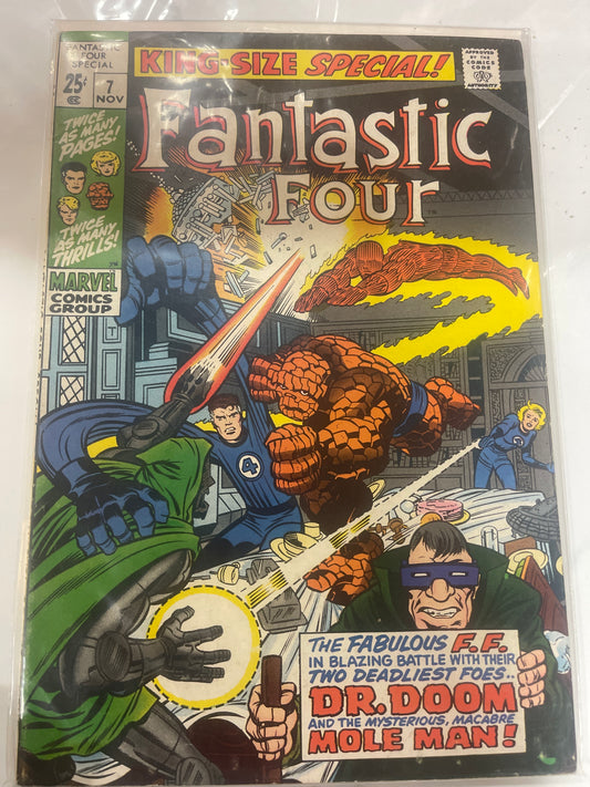 Fantastic Four Annual #7  vs. Doctor Doom & Mole Man