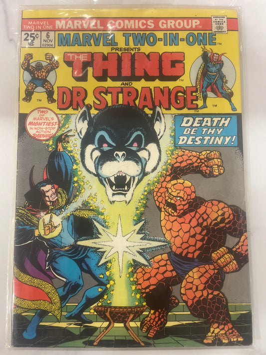 Marvel Two-In-One #6  Thing & Dr. Strange