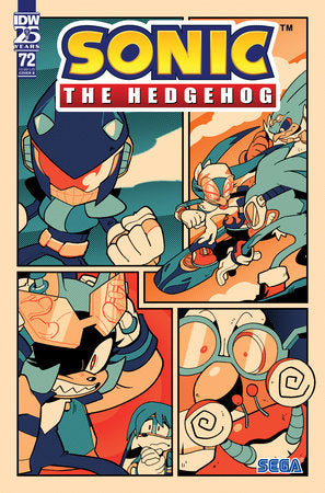 Sonic the Hedgehog #72 Variant B