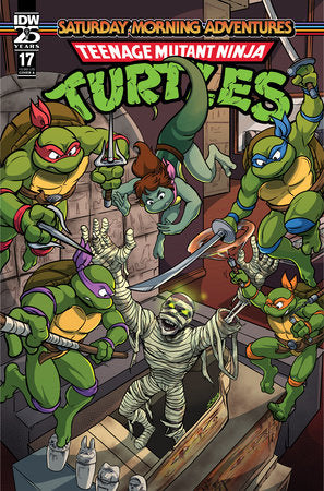 Teenage Mutant Ninja Turtles: Saturday Morning Adventures #17 Cover A