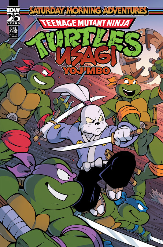 TMNT/Usagi Yojimbo: Saturday Morning Adventures Cover A