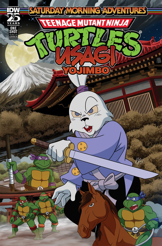 TMNT/Usagi Yojimbo: Saturday Morning Adventures Cover B