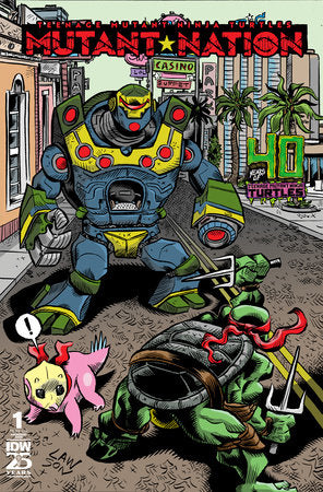 Teenage Mutant Ninja Turtles: Mutant Nation #1 Variant 40th Anniversary