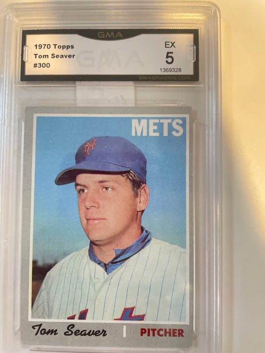 1970 Topps Tom Seaver #300 GMA 5