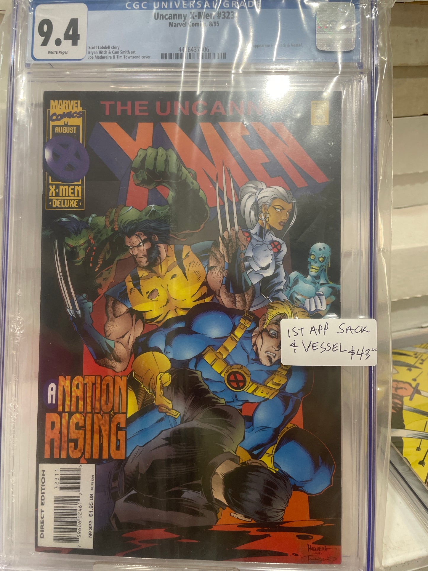 Uncanny X-Men # 323 CGC 9.4