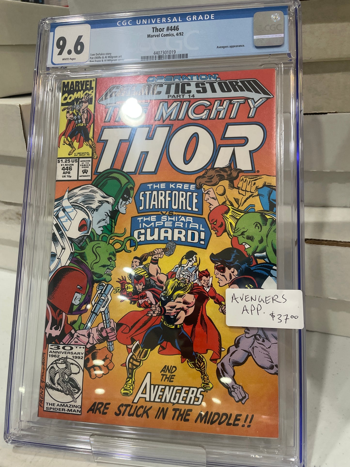 Thor #446 CGC 9.6