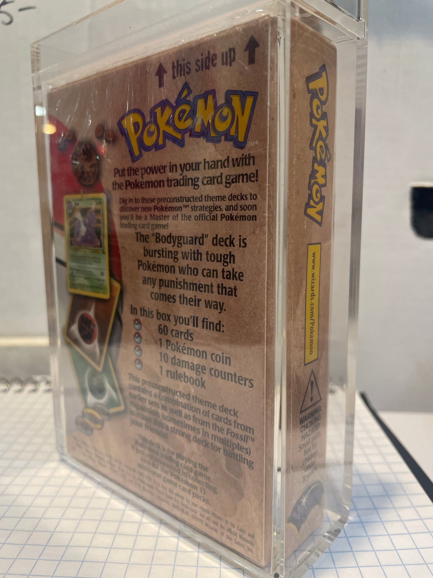 1999 Bodyguard Theme Deck (open on outside, sealed on inside)