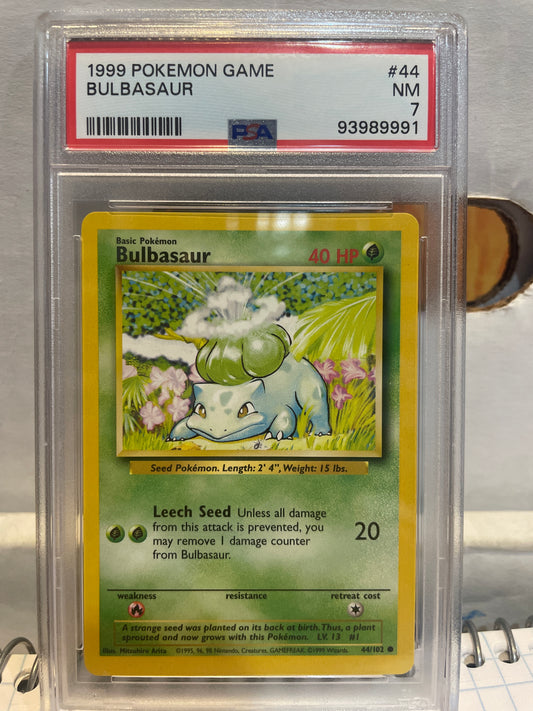 Bulbasaur (1999) PSA 7