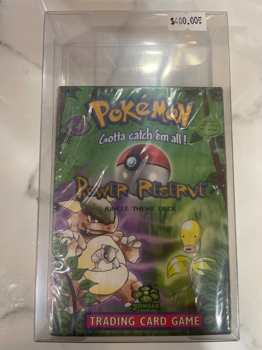 1999-2000 Pokémon Power Reserve Jungle Theme Deck Set