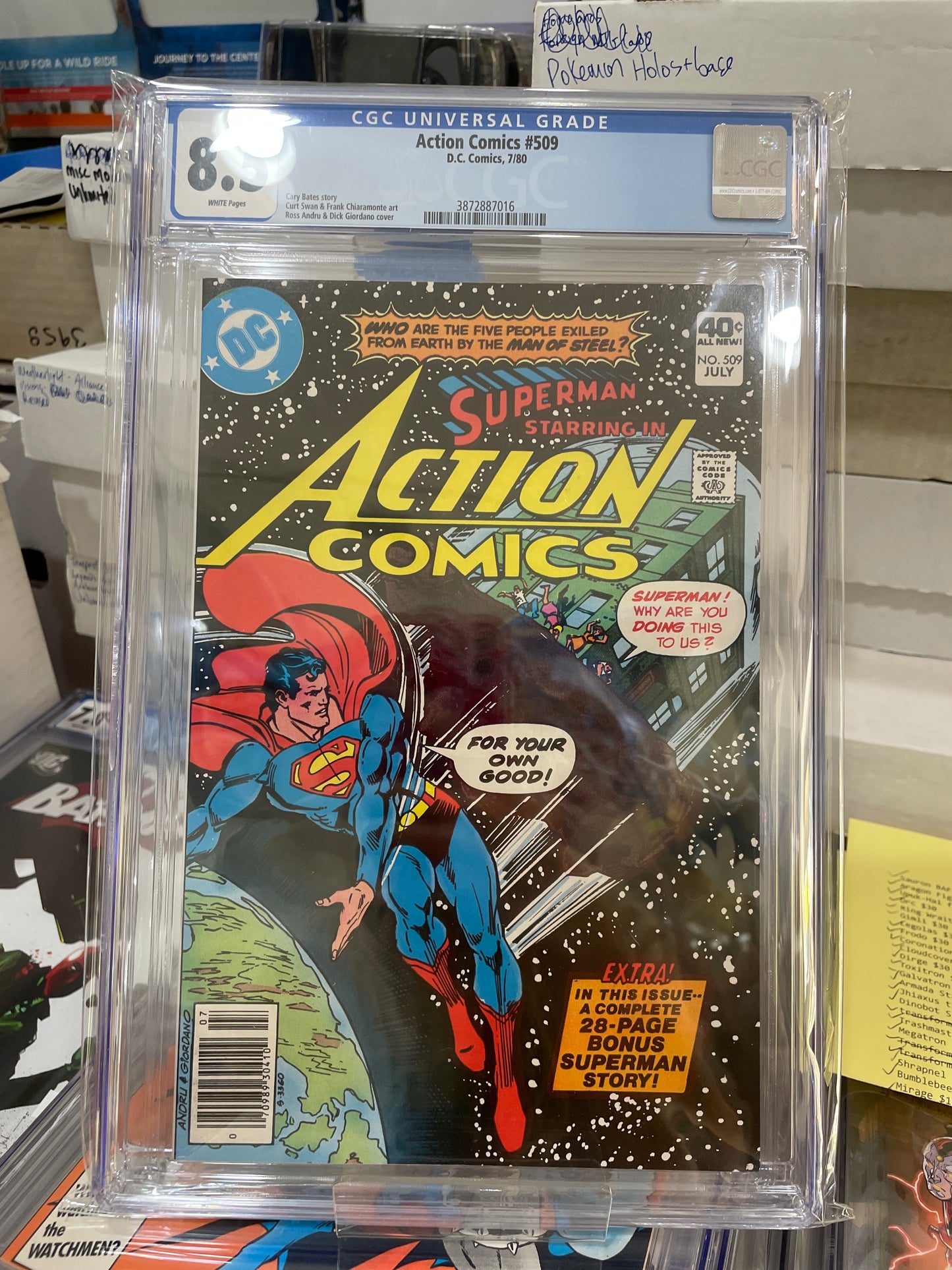 Action Comics #509 CGC 8.5