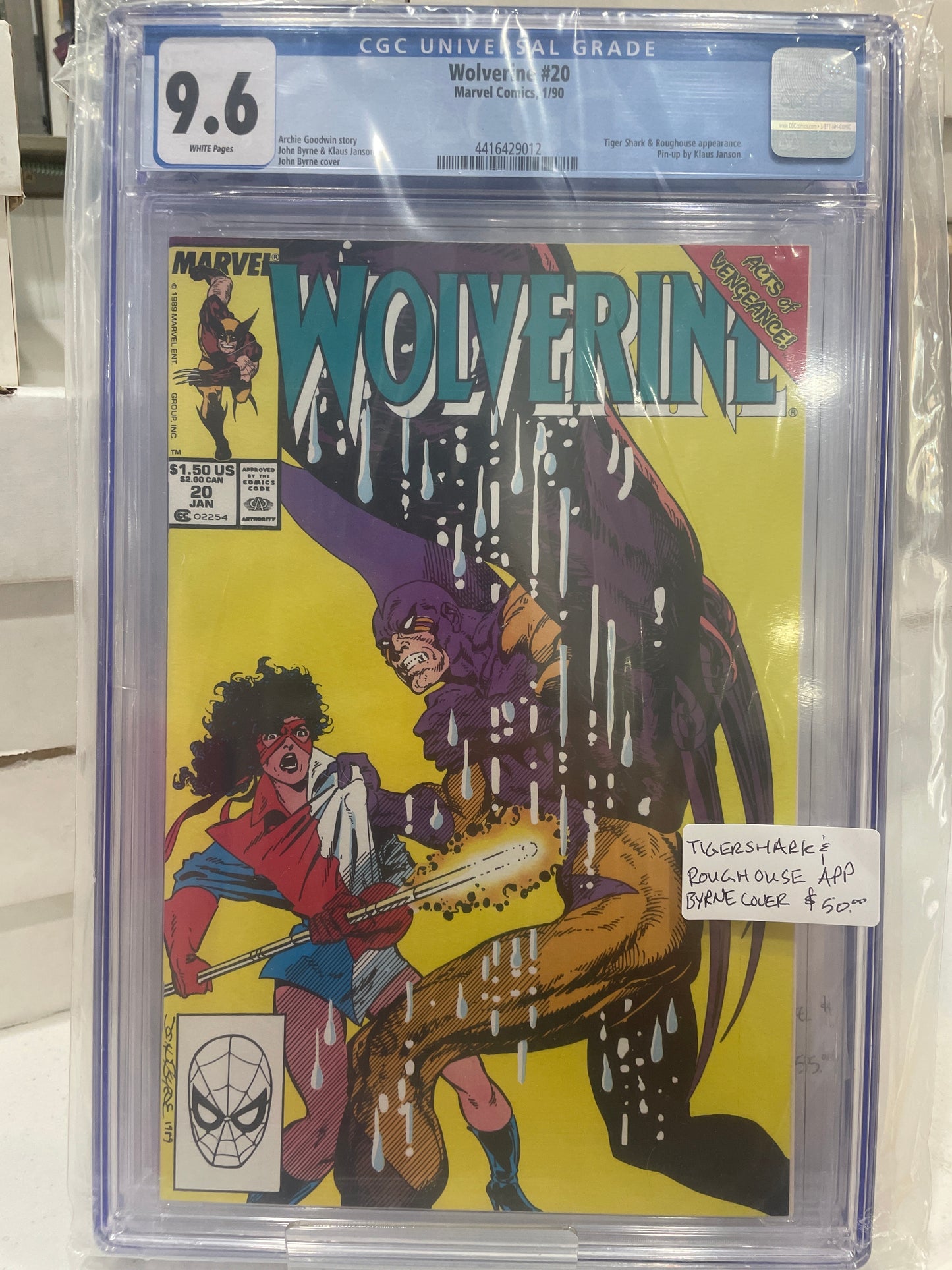 Wolverine #20 CGC 9.6