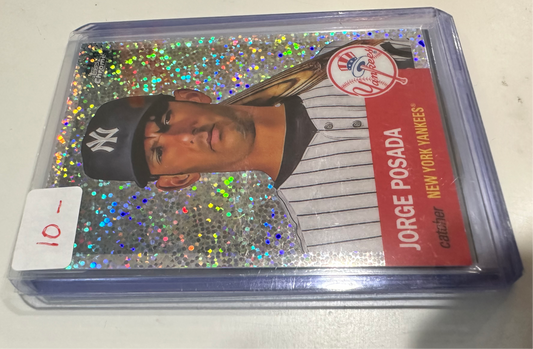 2022 Topps Chrome Sparkle Jorge Posada /150