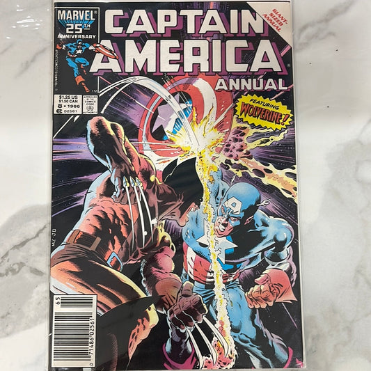 Captain America Annual 25th Anniversary News Stand Edition