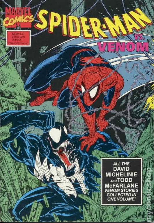 Spider-Man vs. Venom TPB 1990 2nd Print
