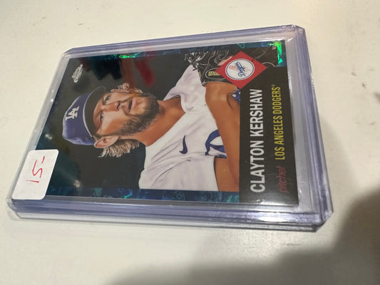 2022 Topps Chrome Clayton Kershaw /199