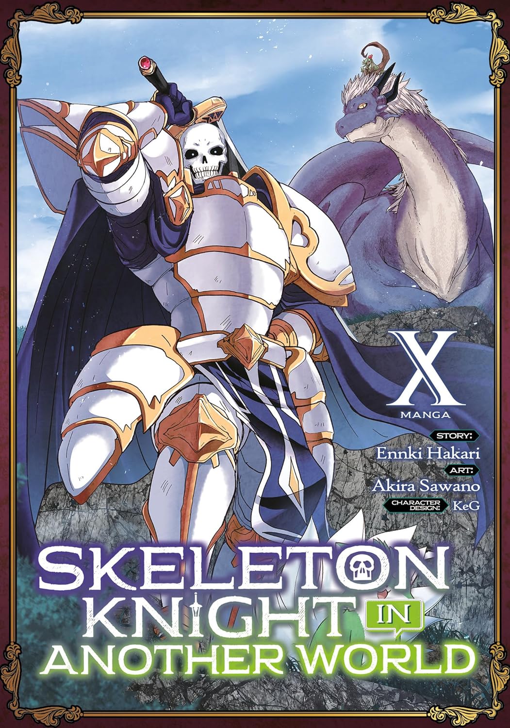 Skeleton Knight in Another World (manga) Vol. 10