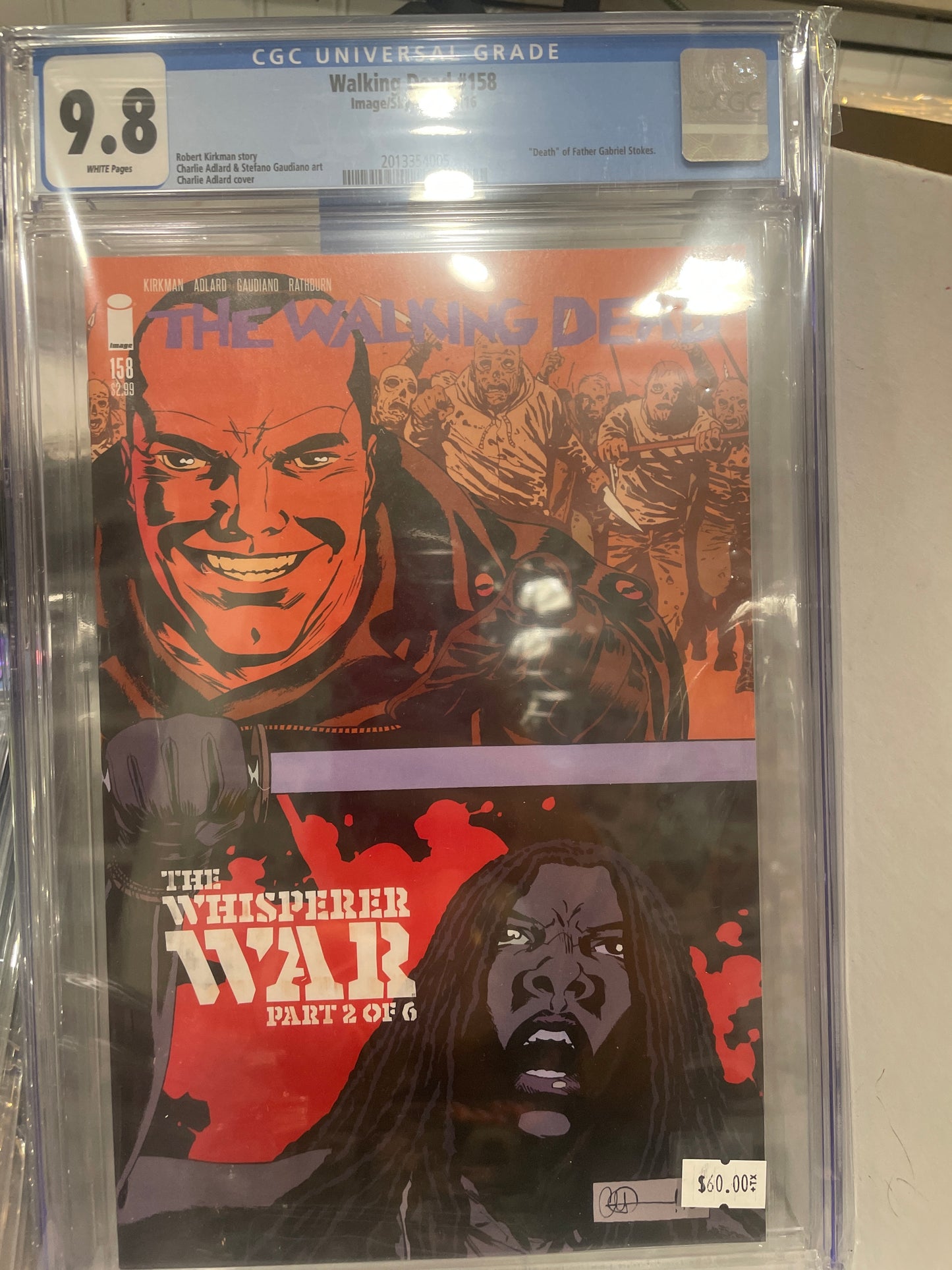 Walking Dead #158 CGC 9.8