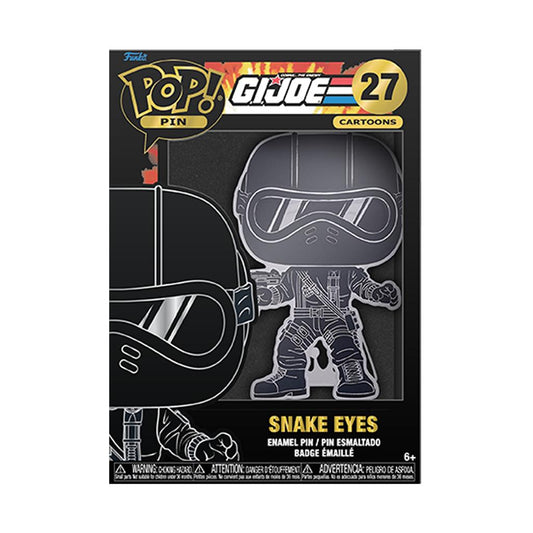 LF POP SIZED PIN GI JOE SNAKE EYES PIN