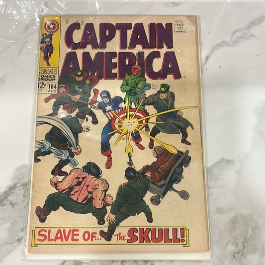 Captain America Slave of The Skull! 104