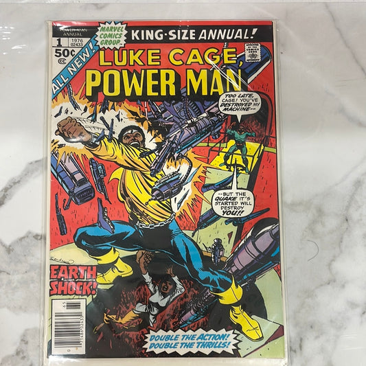 Luke Cage, Power Man 1 Earth Shock!