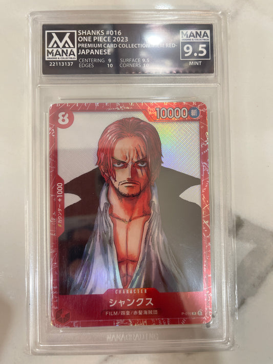 One Piece Shanks 2023 MANA 9.5