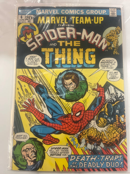 Marvel Team-Up #6  Spider-Man & Thing