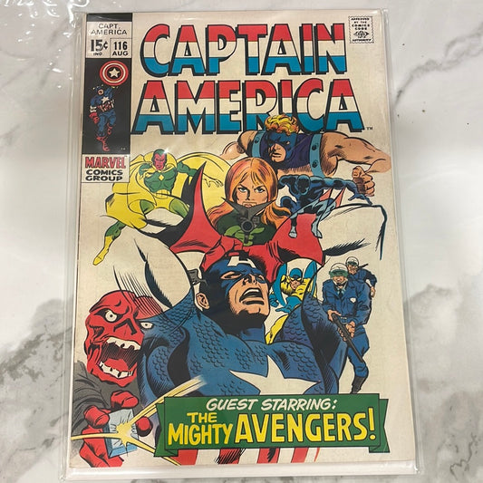 Captain America Guest Starring The Mighty Avengers 116