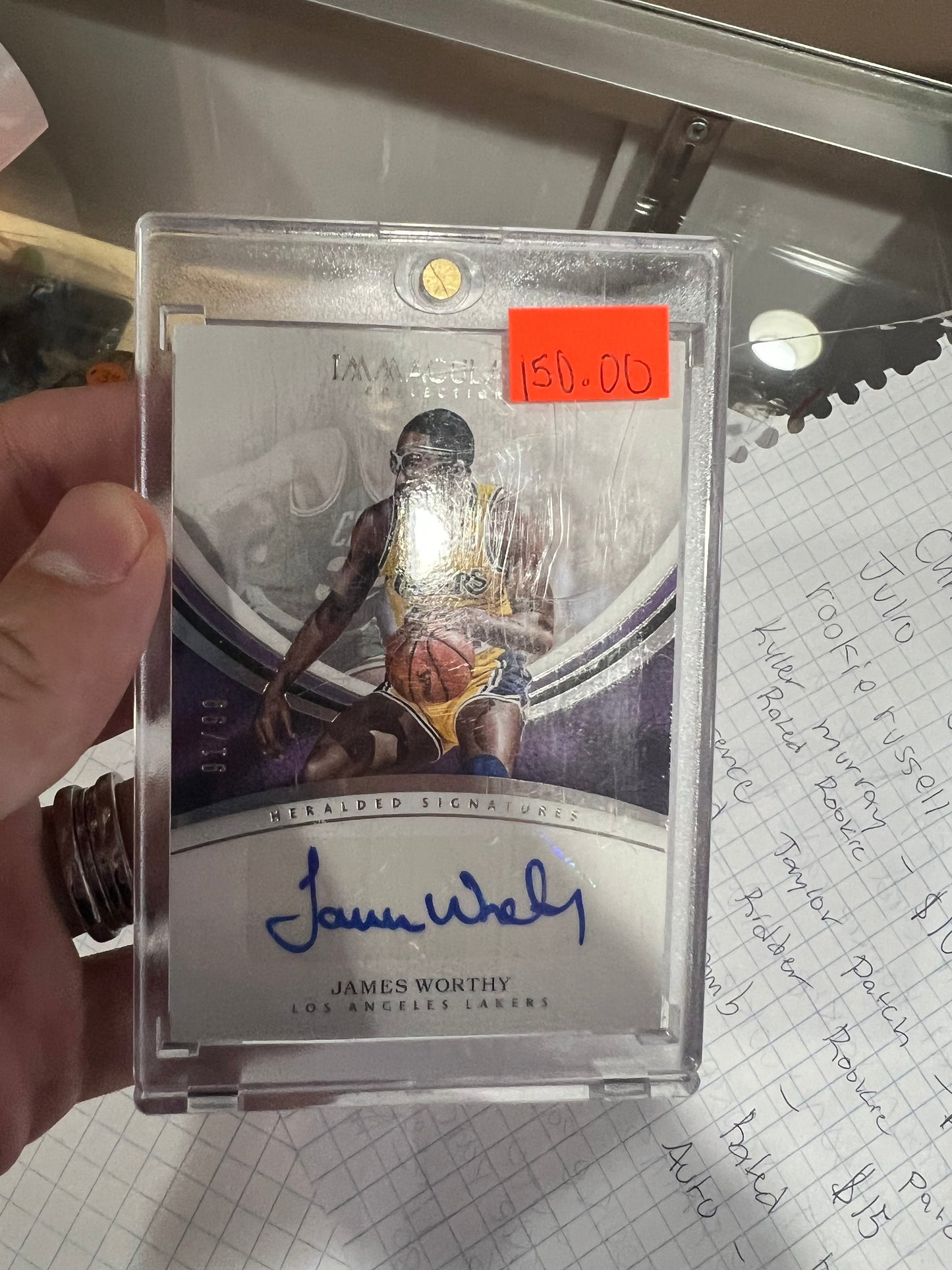 James Worthy Sig