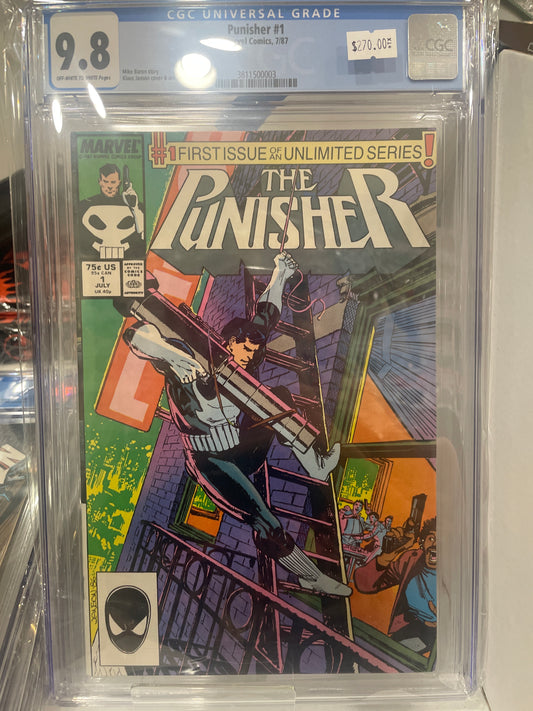 Punisher #1 CGC 9.8