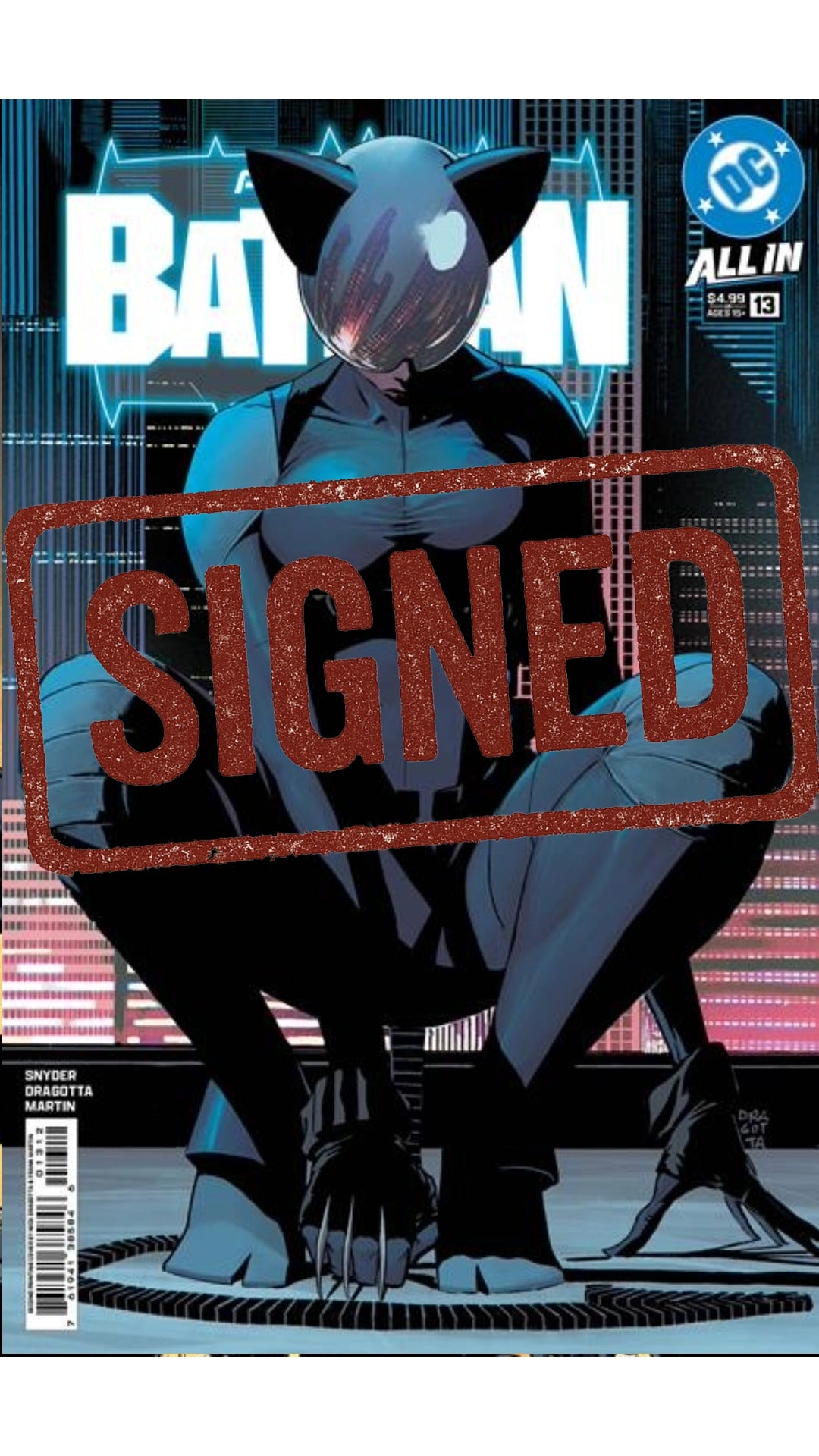 Absolute Batman #13 2nd print cvr A * Signed by Scott Snyder