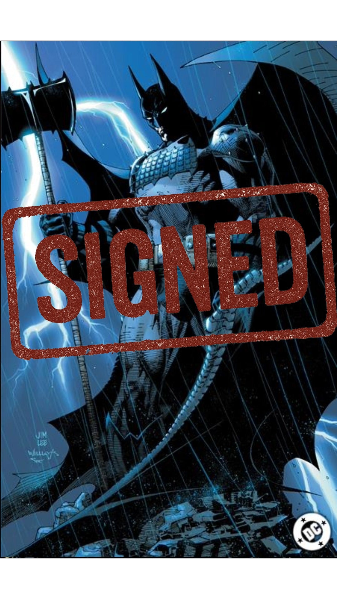 Absolute Batman #1 1st print Lee Foil * Signed by Scott Snyder