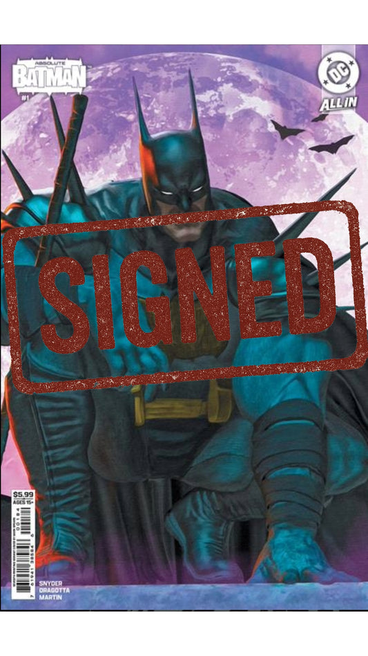 Absolute Batman #1 7th print B * Signed by Scott Snyder