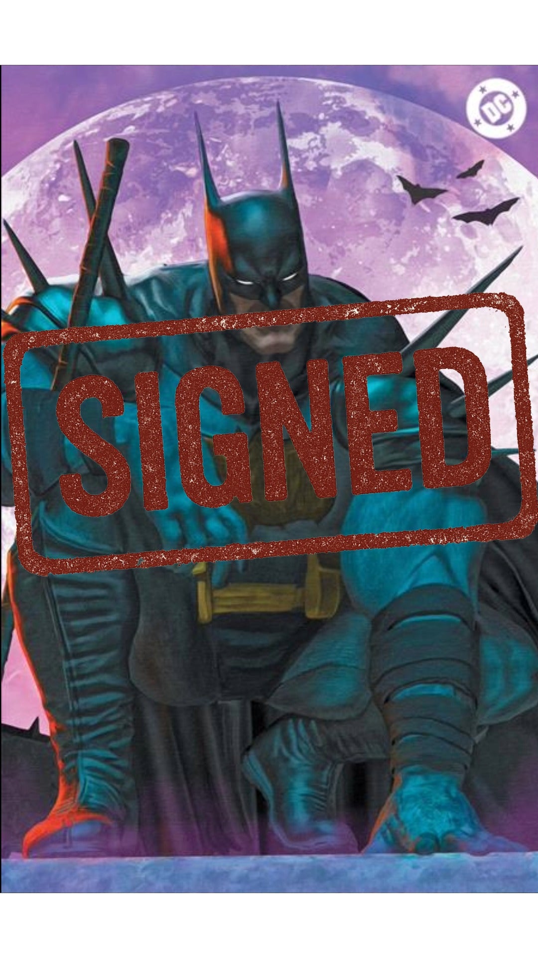 Absolute Batman #1 7th print C Foil * Signed by Scott Snyder