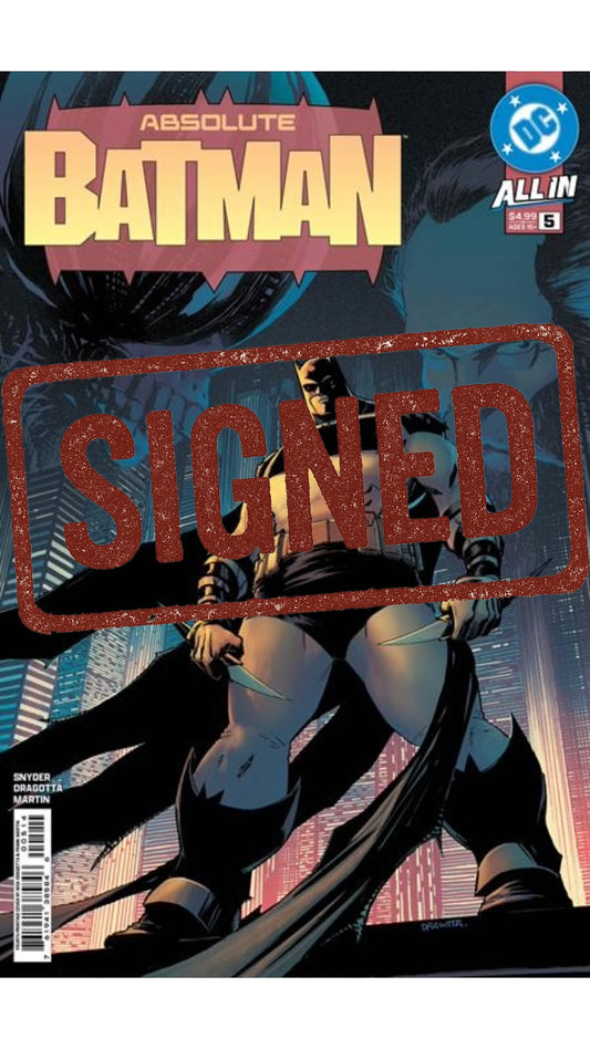 Absolute Batman #5 4th print cvr A * Signed by Scott Snyder