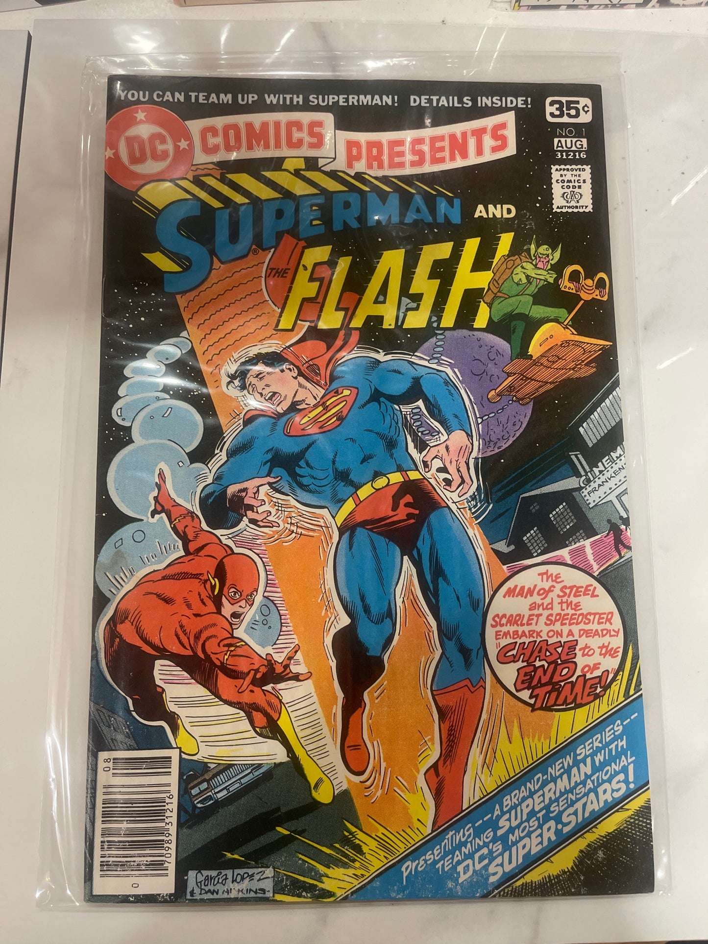 D.C. Comics Presents #1  Superman & Flash (reader copy)