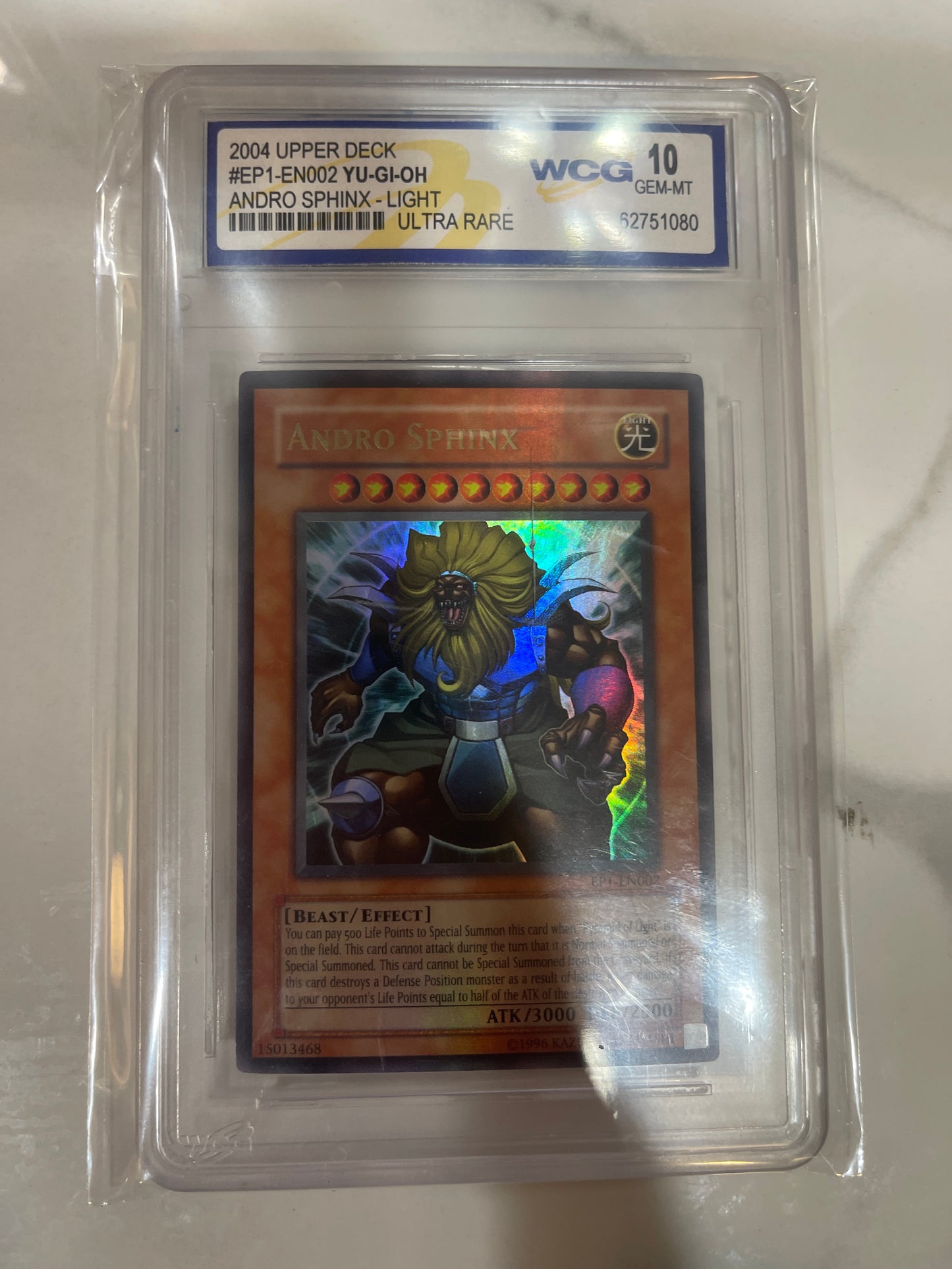 You-Gi-Oh! Graded Card WCG 10