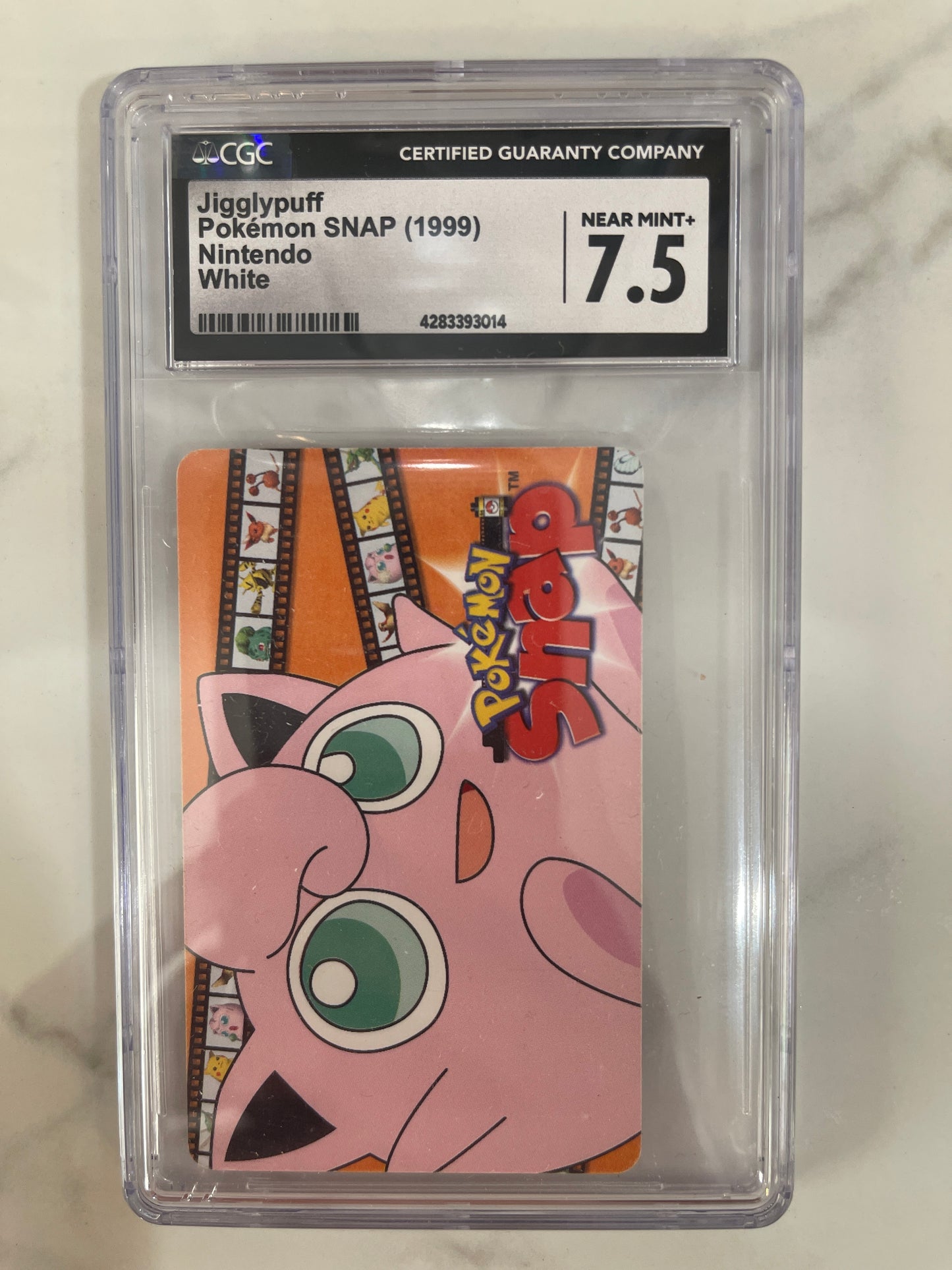 1999 Pokémon SNAP Jigglypuff CGC 7.5