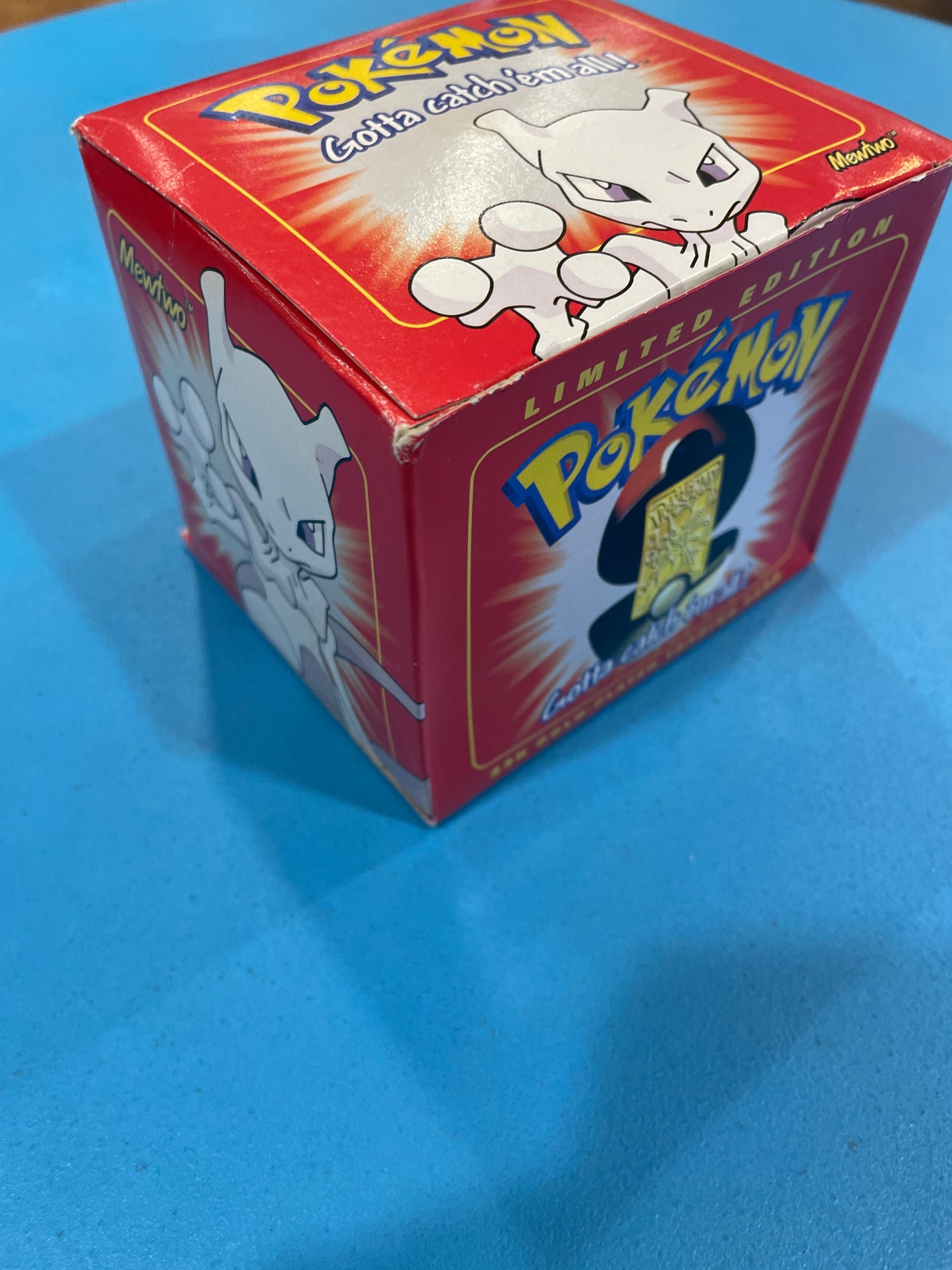 Mewtwo Pokemon 23K Burger King Ball Sealed in Box