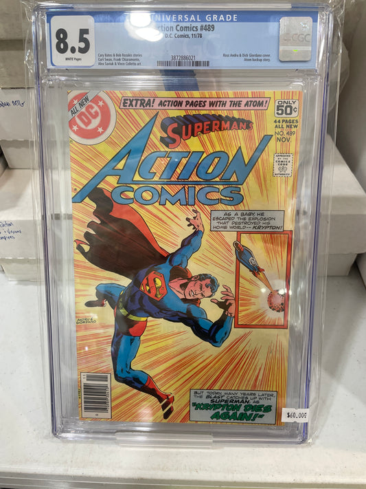 Action Comics #489 CGC 8.5