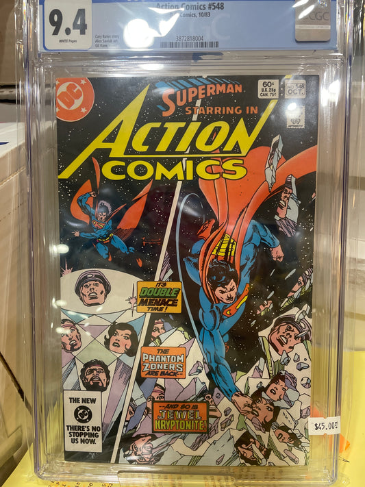 Action Comics #548 CGC 9.4