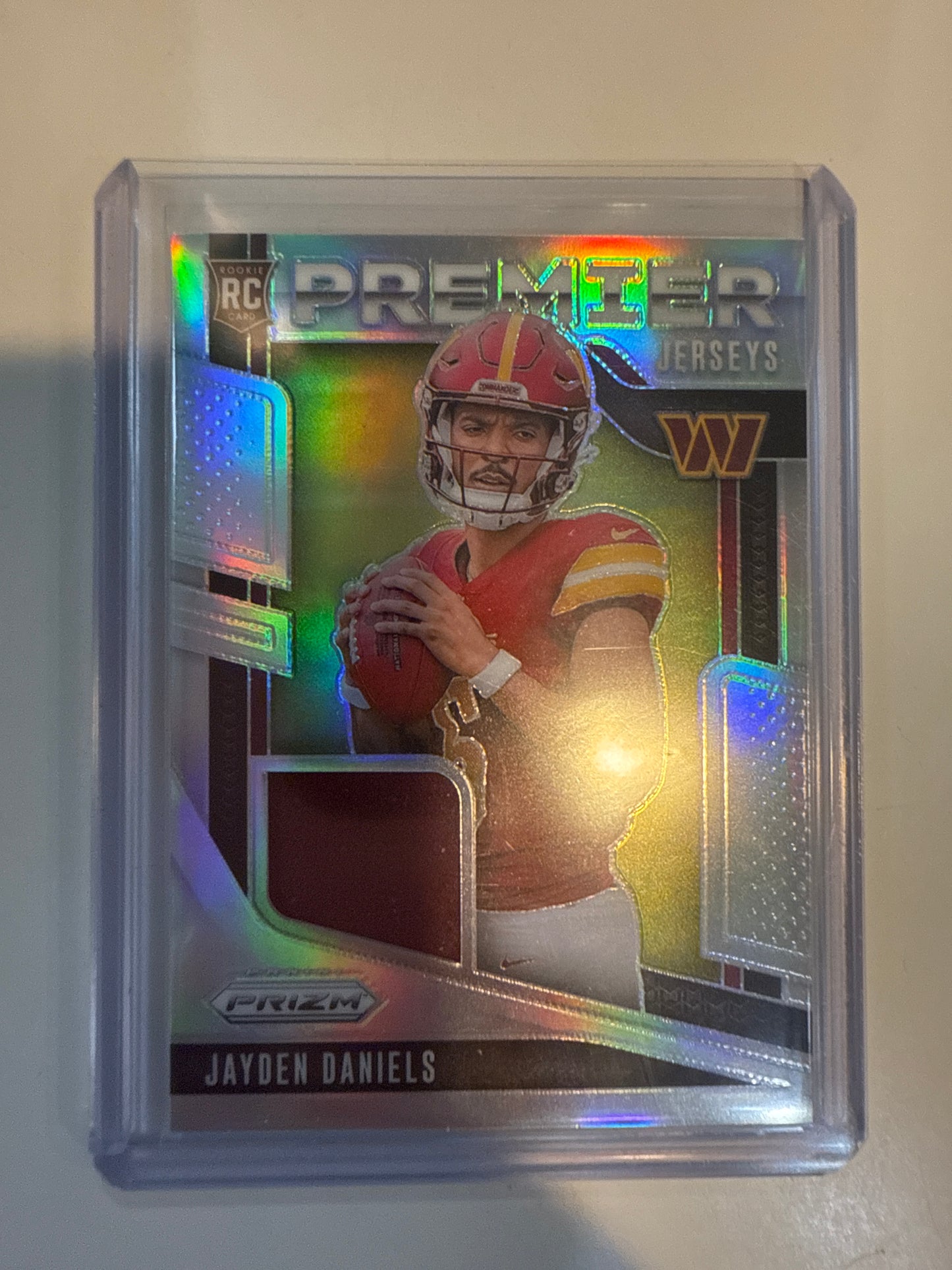 Jayden Daniels Prizm RC Relic