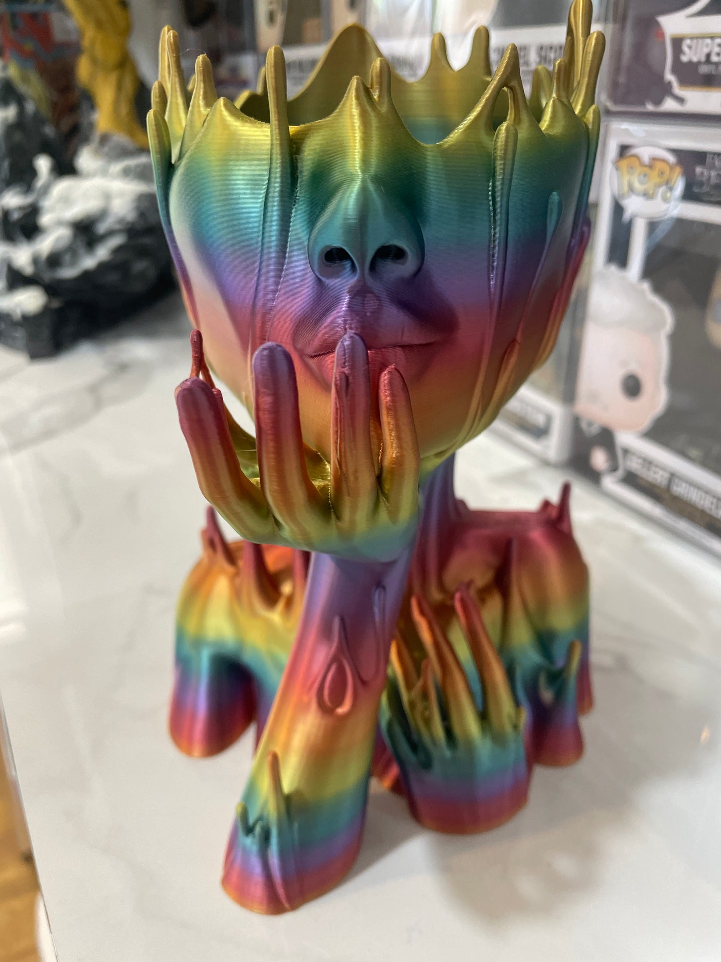 Melting Girl Vase