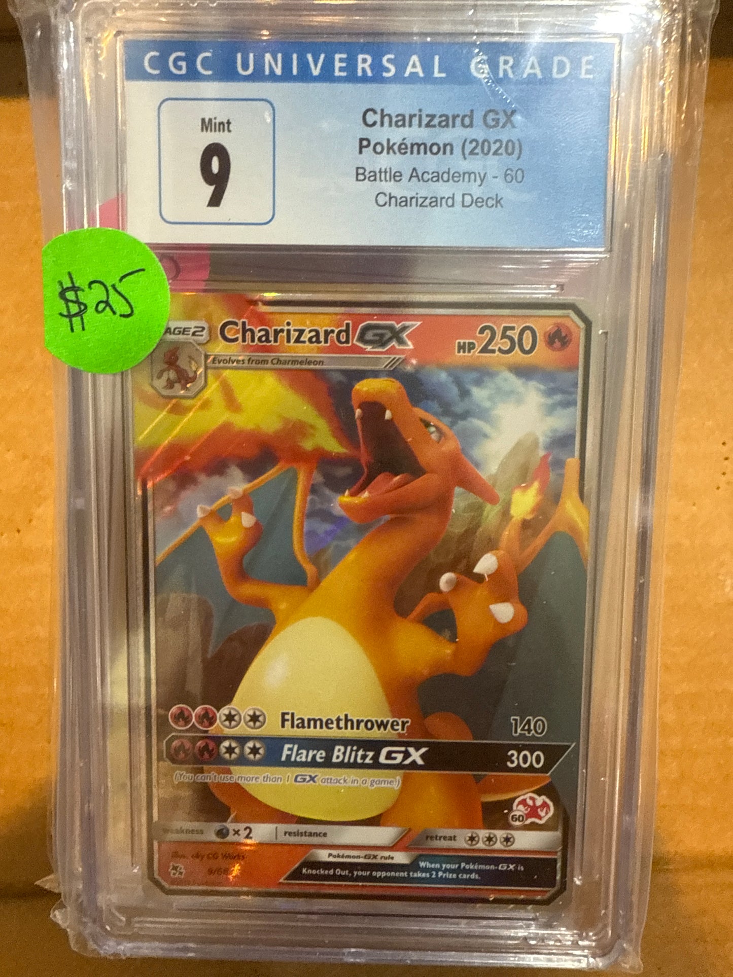 Charizard GX 2020 Battle Academy 60 Charizard Deck CGC 9