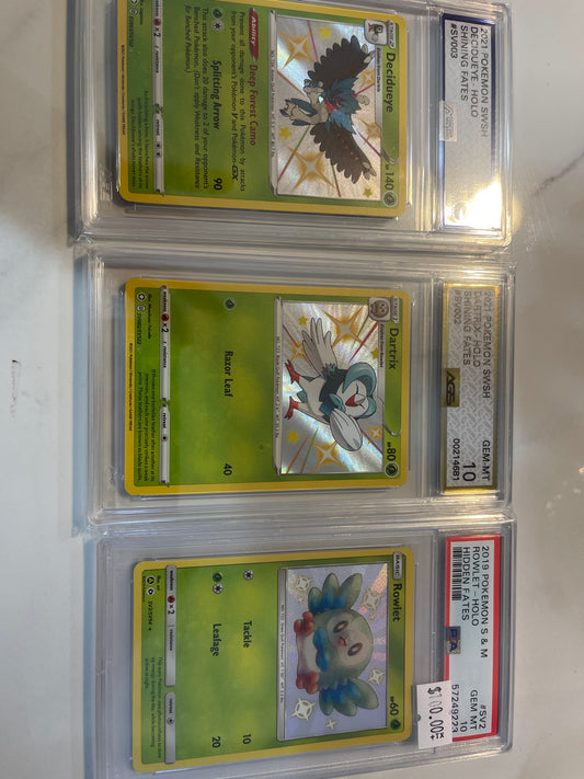 2019/2021 Pokémon Graded card lot