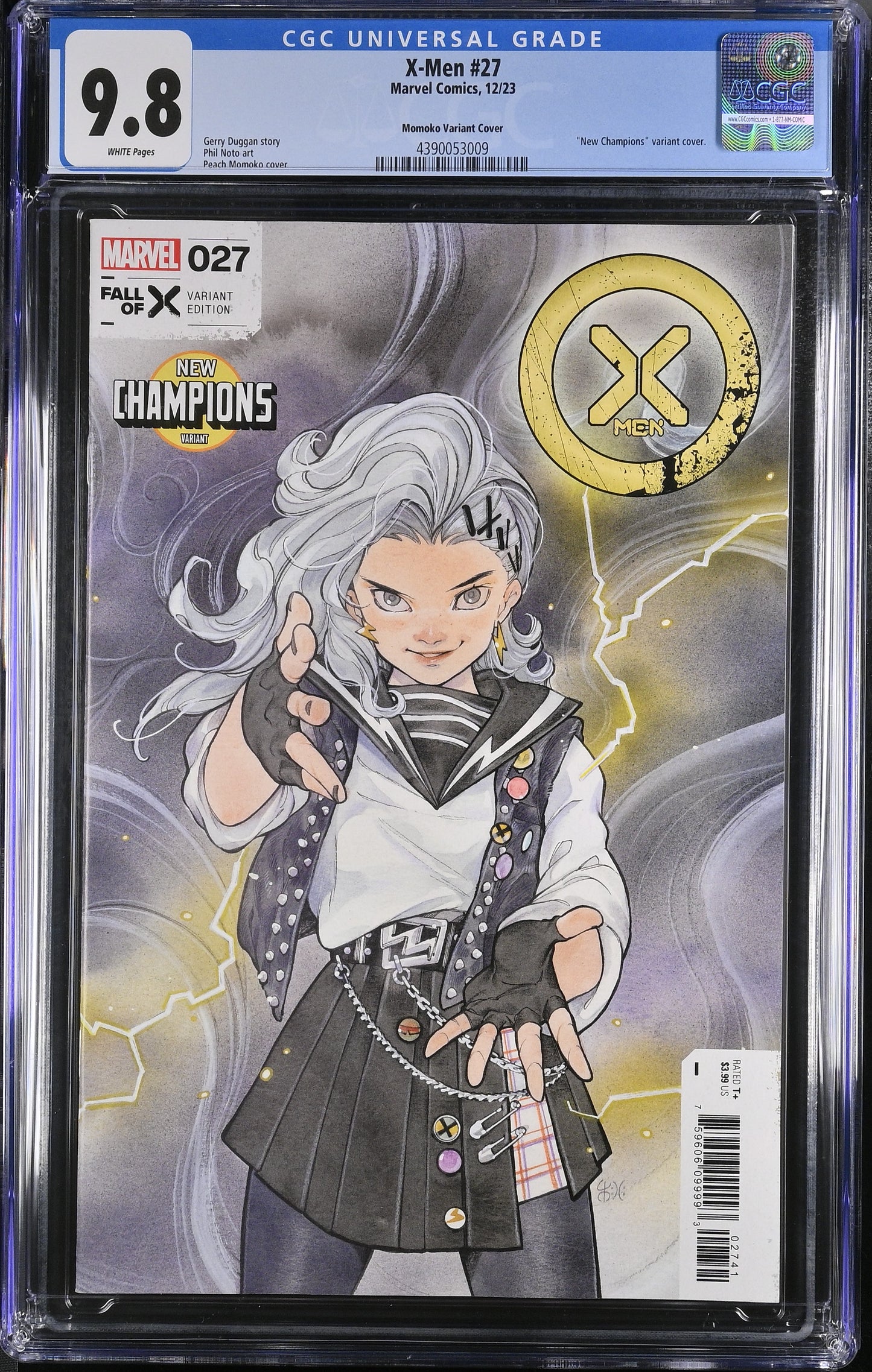 X-Men #27 CGC 9.8 Momoko Variant Cover