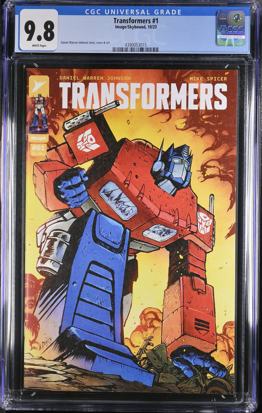 Transformers #1 CGC 9.8 1st print cover A