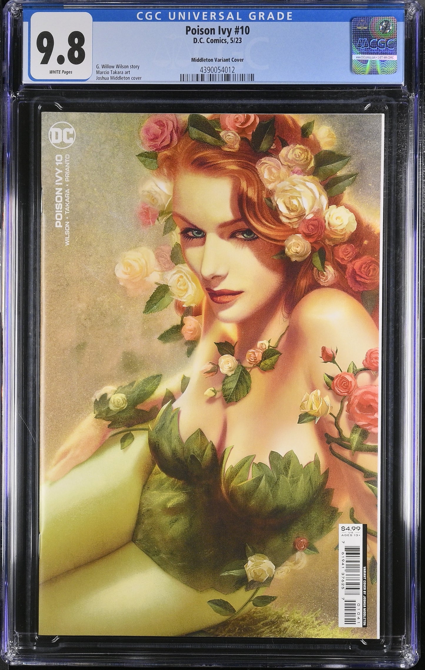 Poison Ivy #10 CGC 9.8 Middleton Variant